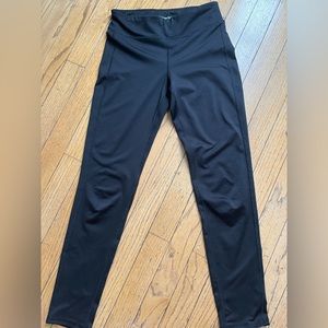 Old Navy girls active mid-rise black leggings
